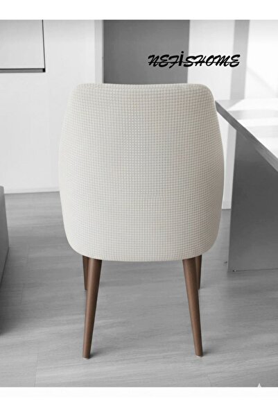 NEFİS HOME buyok Oval Sandalye Kılıfı ,sandalye Örtüsü likrali ,yıkanabılır,lastıklı 1 Adet