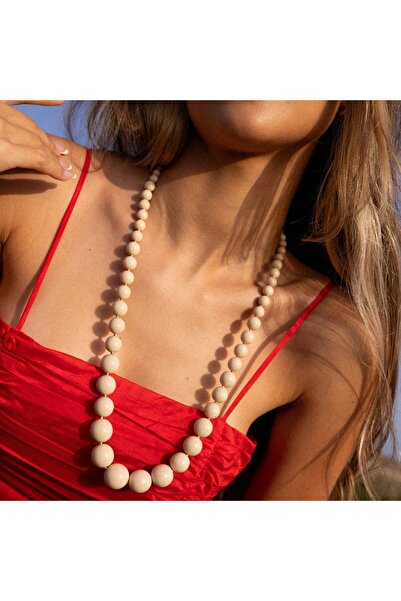 SIC MODA Bead Necklace 6149A