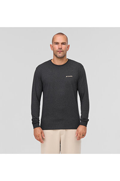 Columbia CS0354 CSC M BASIC SM LOGO LS TEE Антрацит Меланж