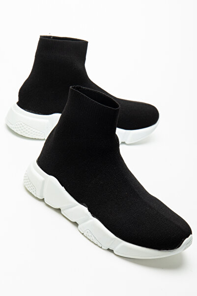 Elisay Moda YÜRÜMEK BIZIMLE GÜZEL Unısex Çorap Trıko Strec Sneaker