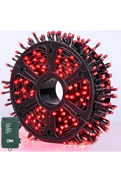 SIKS Instalație liniară de Crăciun, interior/exterior, rolă de 50 m, 8 efecte...