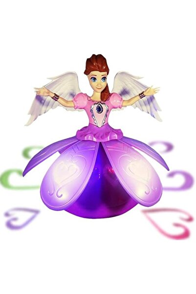 OEM Păpușă Printesa Ana, rotativă cu baterii, lumini și sunete