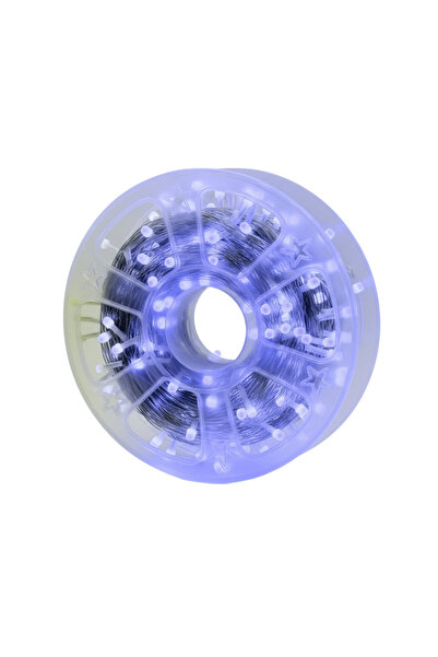 de 50-meter LED light installation, cool white light, decorative for indoors and outdoors