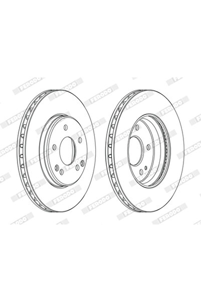 FERODO Disc Frana Lexus Gs/Is 1/Is Sportcross Toyota Altezza/Aristo/Chaser