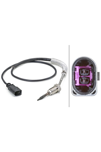 Hella Senzor Temperatura Gaze Evacuare Audi A3 Seat Altea/Leon/Toledo 3