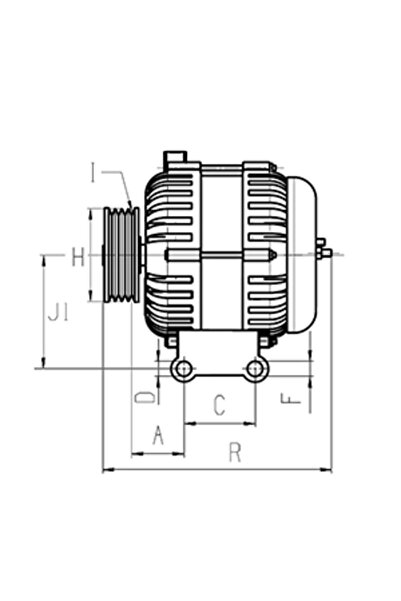 HC Cargo Generator / Alternator Ford C-Max 2/Focus 3/Grand C-Max