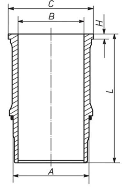 MAHLE Camasa Cilindru Man Lion´S Star/Tga Neoplan Skyliner/Starliner