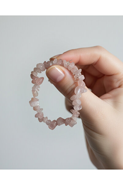 anna sofie Natural Stone Powder Pink Women's Bracelet