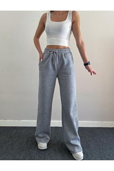 ALKY STORE بدلة رياضية نسائية من نوع بالازو بخيطين