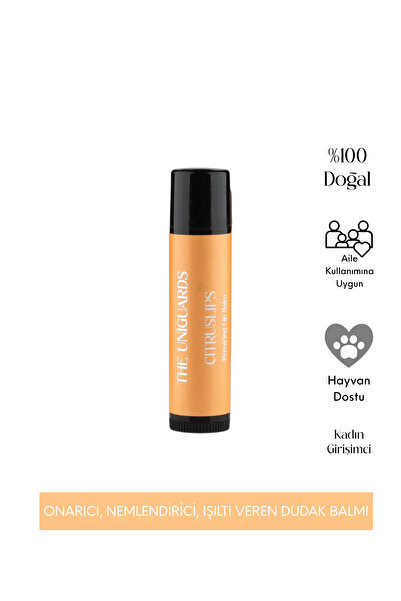 THE UNIGUARDS Doğal Dudak Kremi Lip Balm 5 ml , Dudak Nemlendirici, Besleyici...