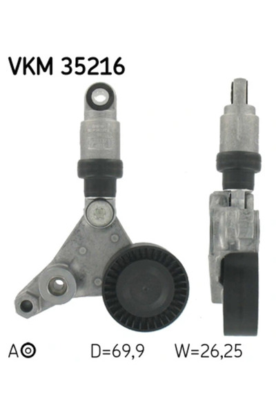 SKF Timing Belt Tensioner Opel Signum/Vectra C Renault Espace 4/Vel Satis