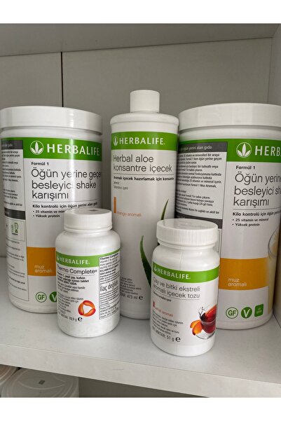 Herbalife 1 aylık seti çay ahudu