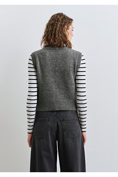 Mavi Wool Blended Anthracite Sweater Slim Fit / Slim Fit 1710711-87829