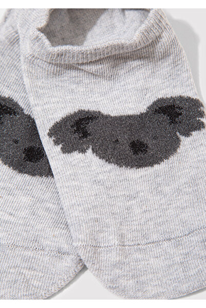 Mavi Ekru Babet Çorap 1913574-70053