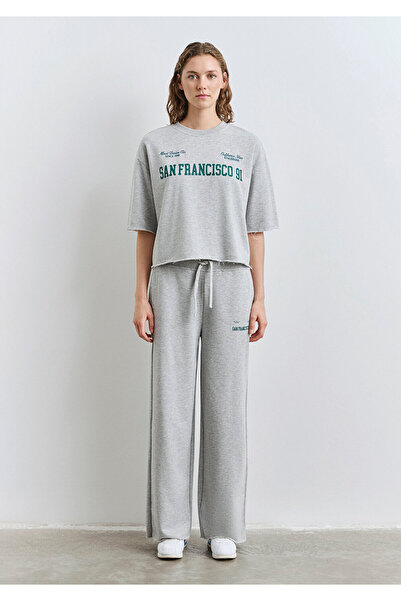 Mavi San Francisco Printed Gray Sweatshirt 1S10384-83096