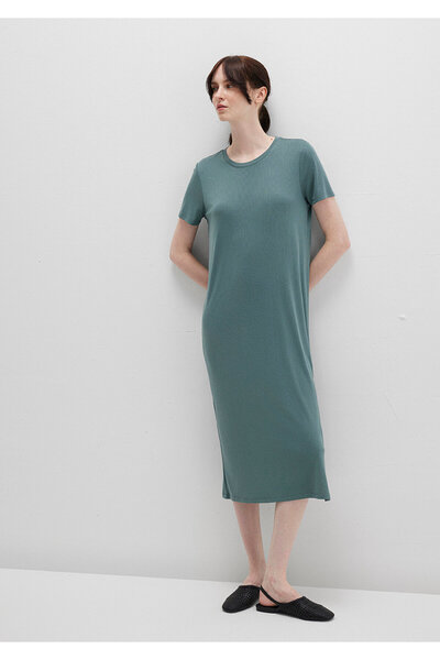 Mavi Tencel TM Modal Πράσινο Midi Φόρεμα 1310777-71917