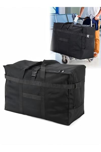 Generic حقيبة سفر قابلة للطي، حقيبة تخزين خفيفة الوزن مقاومة للماء وسعة كبيرة