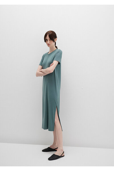 Mavi Tencel TM Modal Πράσινο Midi Φόρεμα 1310777-71917