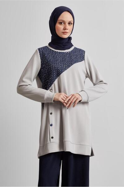 Alvina Denim Detail Trainers Tunic 45391