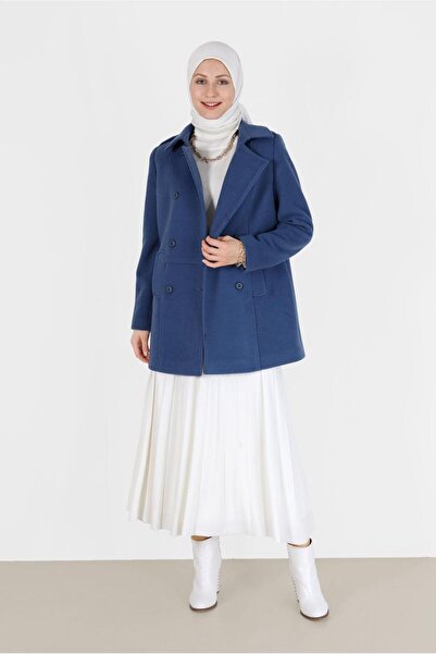 Alvina Пальто з кишенями та ґудзиками 90243