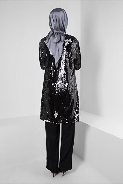 Alvina PUL PAYETED DOUBLE JACKET TUNIC 43945