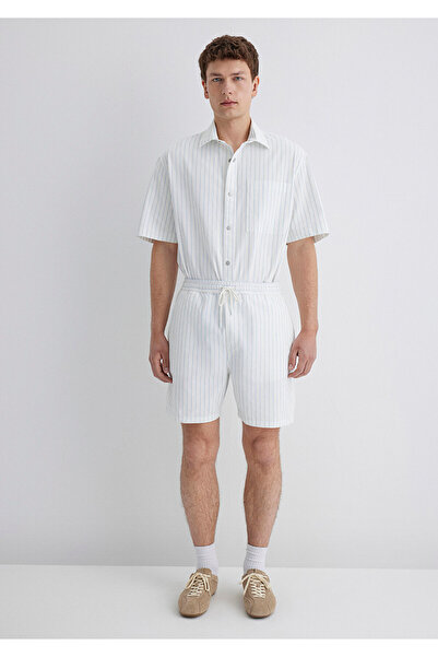 Mavi Ριγέ Μπλε Σορτς 0410261-85440