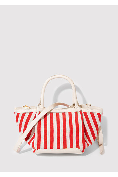 Mavi Red Striped Shoulder Bag 1913094 -29781