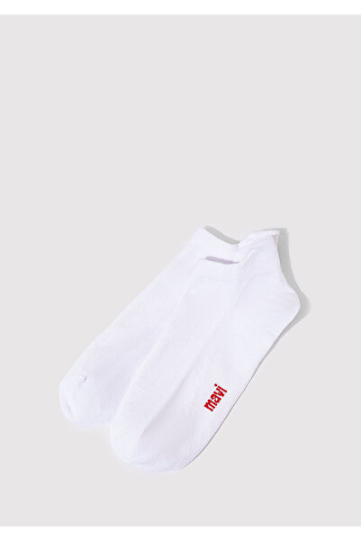 Mavi Weiße Booties-Socken mit Herzen 1913165 -620