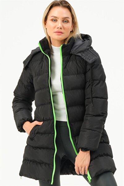Dewberry Palton de damă, ușor, călduros, cu textură moale, model elegant