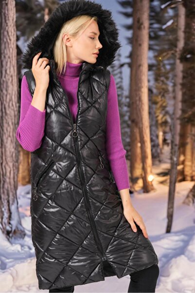 Dewberry Z6717 VESTĂ - NEGRU ÎNCHIS
