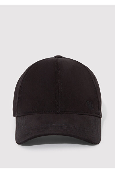 Mavi Mühür Logo Nakışlı Siyah Şapka 0911882-900