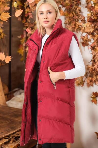 Dewberry Z6743 VESTĂ PLATĂ ROȘU CLAR