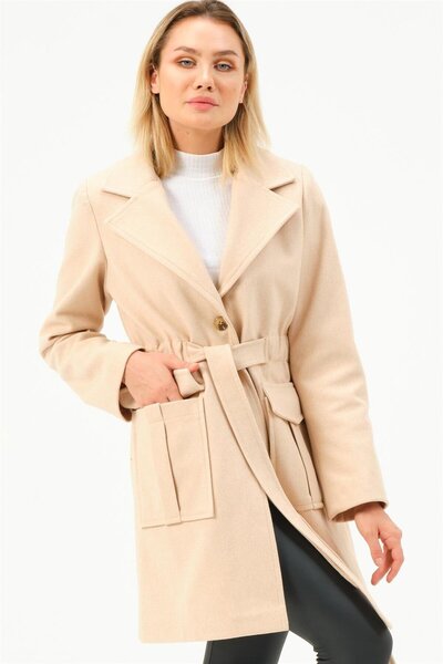 Dewberry Women's Coat Stylish, Warm, Casual, Modern, Comfortable Cut Model