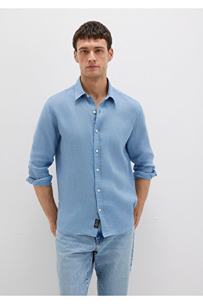 Mavi Λινό πουκάμισο Slim Fit 0211466 -70731