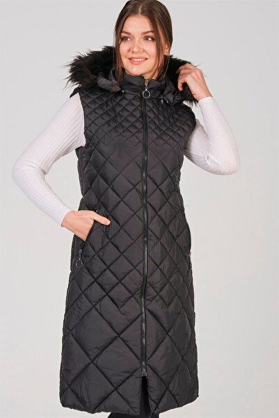 Dewberry Z6718 YELEK-SİYAH