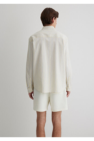 Mavi Striped Yellow Shirt Regular Fit 0211433 -84567