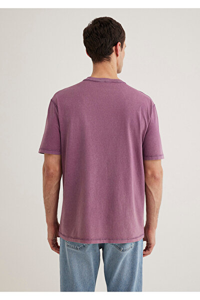 Mavi Μωβ T-Shirt Loose Fit / Loose Relaxed Fit 0612596 -89596