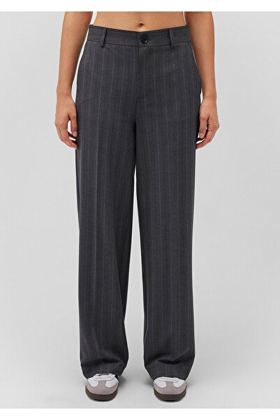 Mavi Çizgili Gri Pantolon 1010966-87977