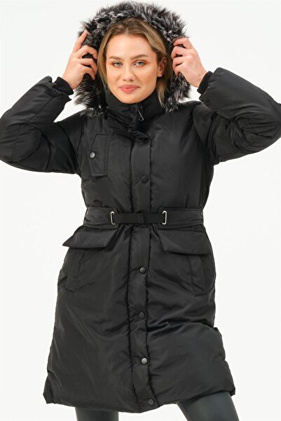 Dewberry Palton de damă, ușor, călduros, cu textură moale, model elegant