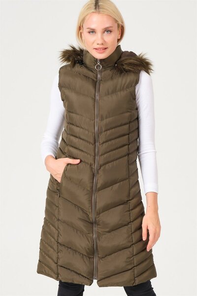 Dewberry Z6725 YELEK-AÇIK HAKİ