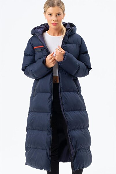 Dewberry Z6756 ŞİŞME KABAN-LACİVERT