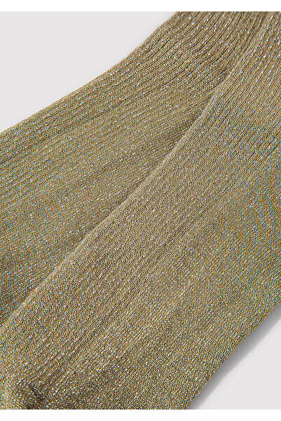 Mavi Simli Yeşil Bot Çorabı 1912747-28726