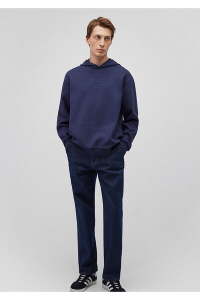 Mavi Φούτερ με κουκούλα Navy Blue - 0S10288-84371