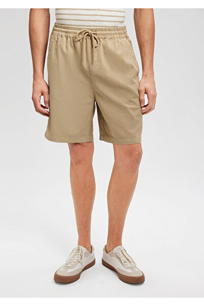 Mavi TENCEL TM Lyocell Kahverengi Şort 0410010-70203