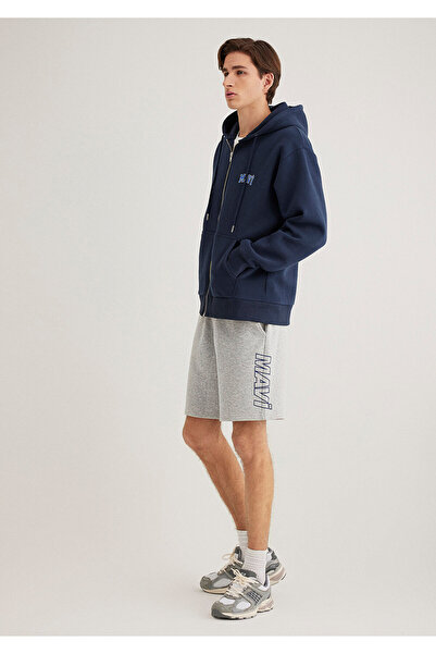 Mavi Gray Printed Shorts -0410225-80196 Model