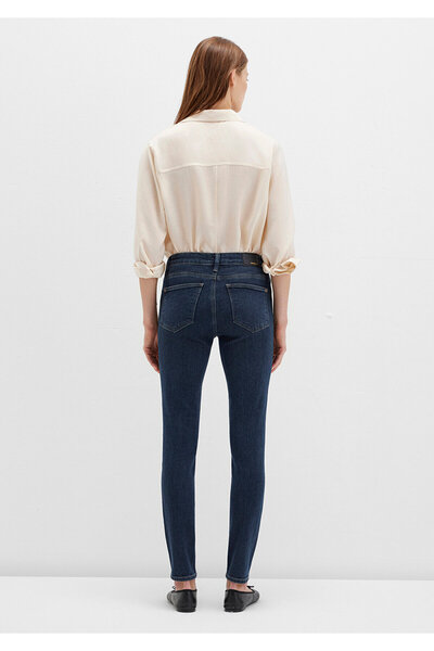 Mavi Tess Gold Premium Shaded Indigo Navy Blue Jeans 100328 -85607