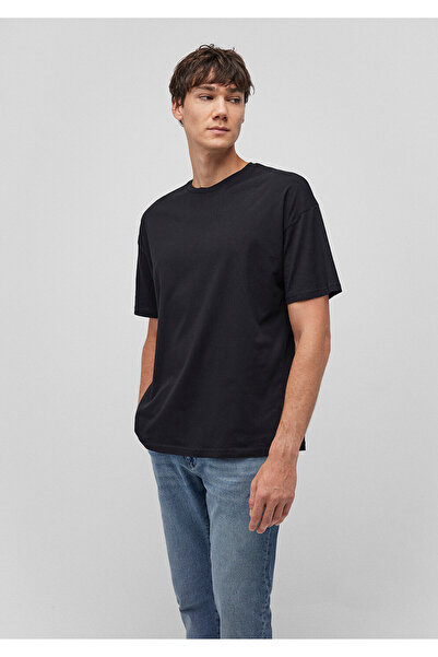 Mavi 2-częściowy czarny podstawowy zestaw T-shirtów Oversize / Szeroki krój 0612162-900