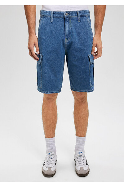 Mavi Hamburg MV91 Street İndigo Mavisi Jean Şort 0410681-87150