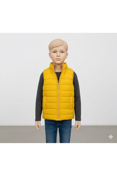 BALCI Unisex Çocuk Şişme Yelek Sarı