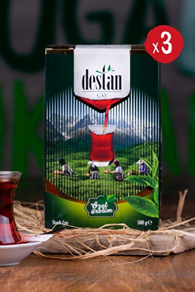 Destan Özel Üretim Çay (500 Gr) X 3 Adet